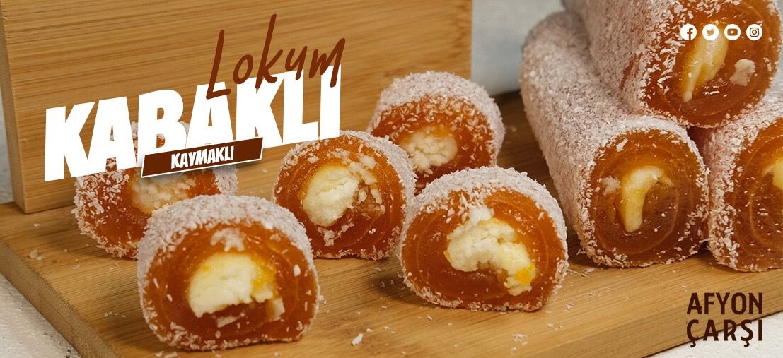 Kaymaklı Kabaklı Sarma Lokum