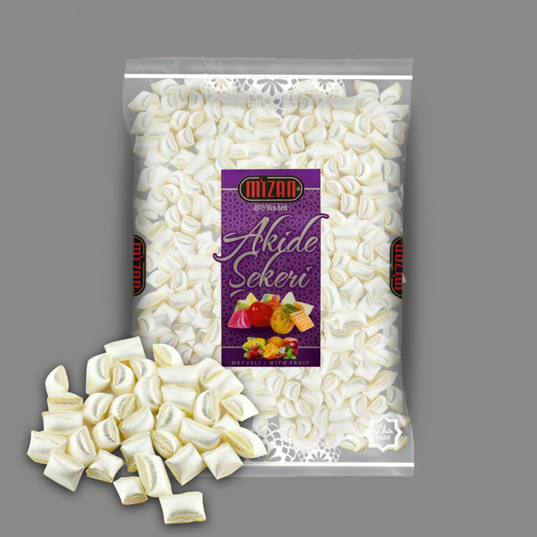 Mizan Beyaz Naneli Akide Şekeri 350 g - 