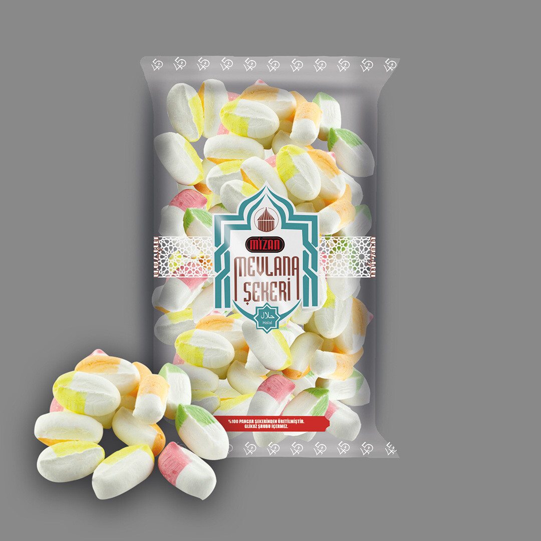 Mizan Renkli Elvan Şekeri 350 g - 